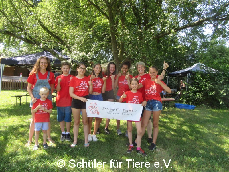 SfT Südpfalz hilft bei Sommerfest der Begegnungsstätte Mensch Hund in